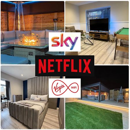 5 Bed Town House Within City Centre And Sleeps Up To 11 With Sky And Netflix Бирмингам Екстериор снимка